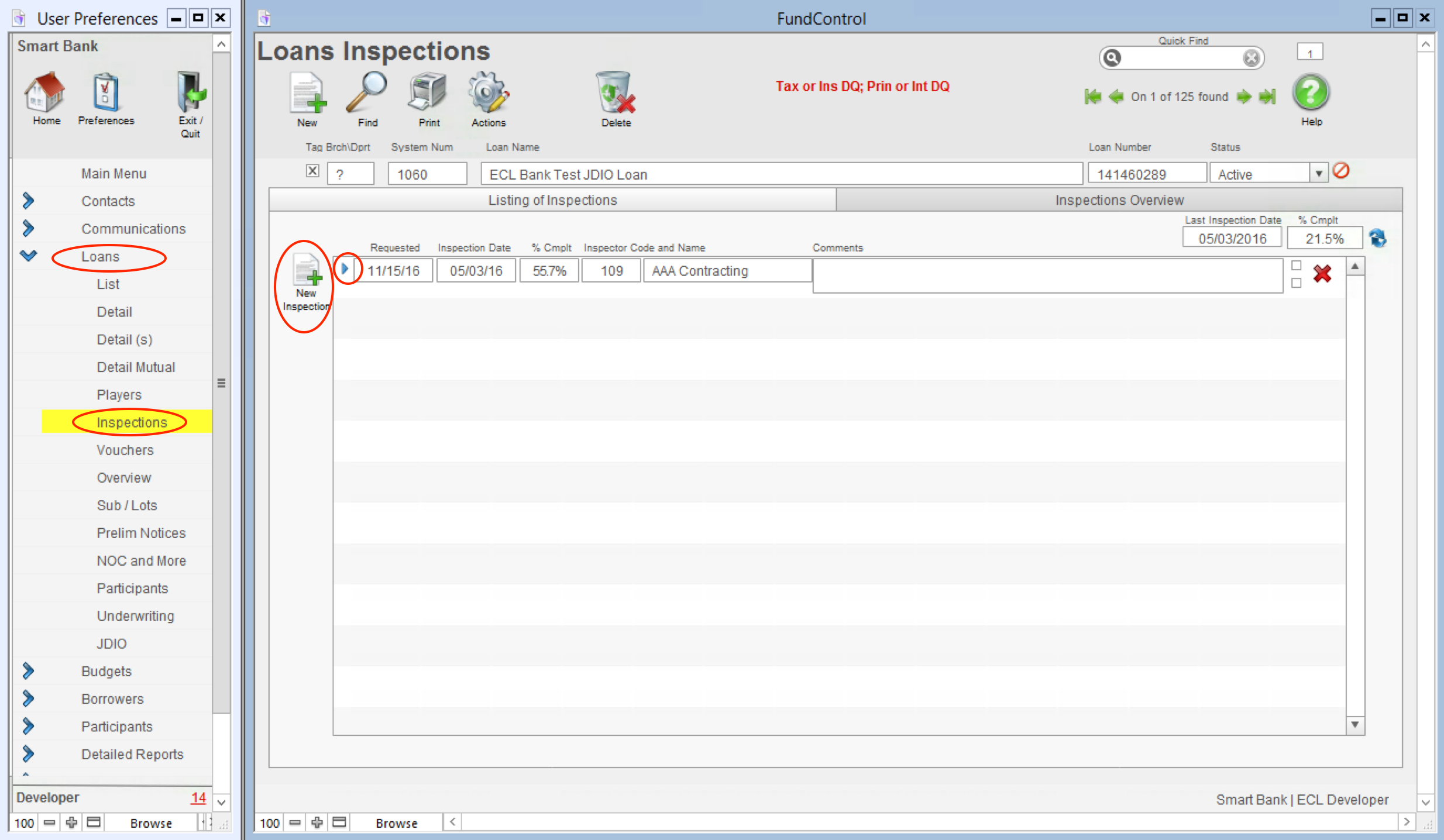 How To Create An Inspection ECL Help Desk