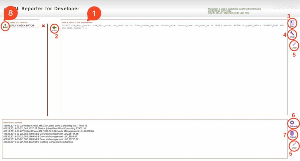 Creating and Saving SQL Queries - ECL Help Desk